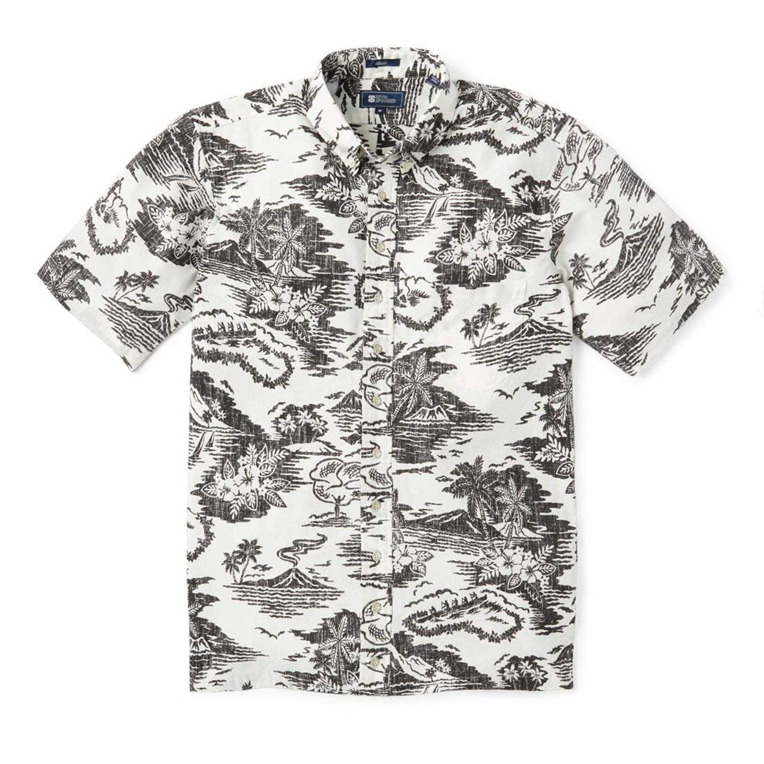 Beach Black White Unique Design Hawaiian Shirt Dhc18062008