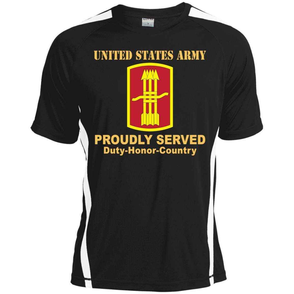 US ARMY 197TH FIRES BRIGADE- Proudly Served T-Shirt On Front For Men ...