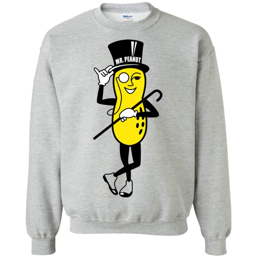 AGR Mr. Peanut Planters Crewneck Pullover Sweatshirt