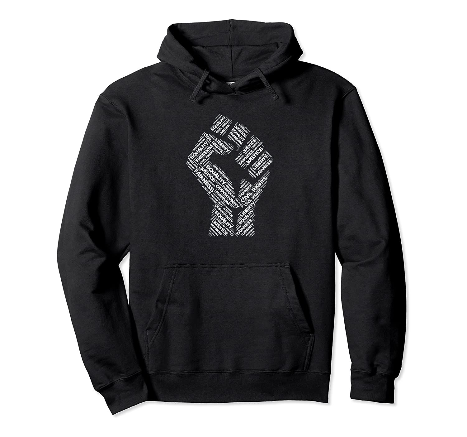 Civil Rights Black Power Fist March For Justice Hoodie, T-Shirt, Sweatshirt