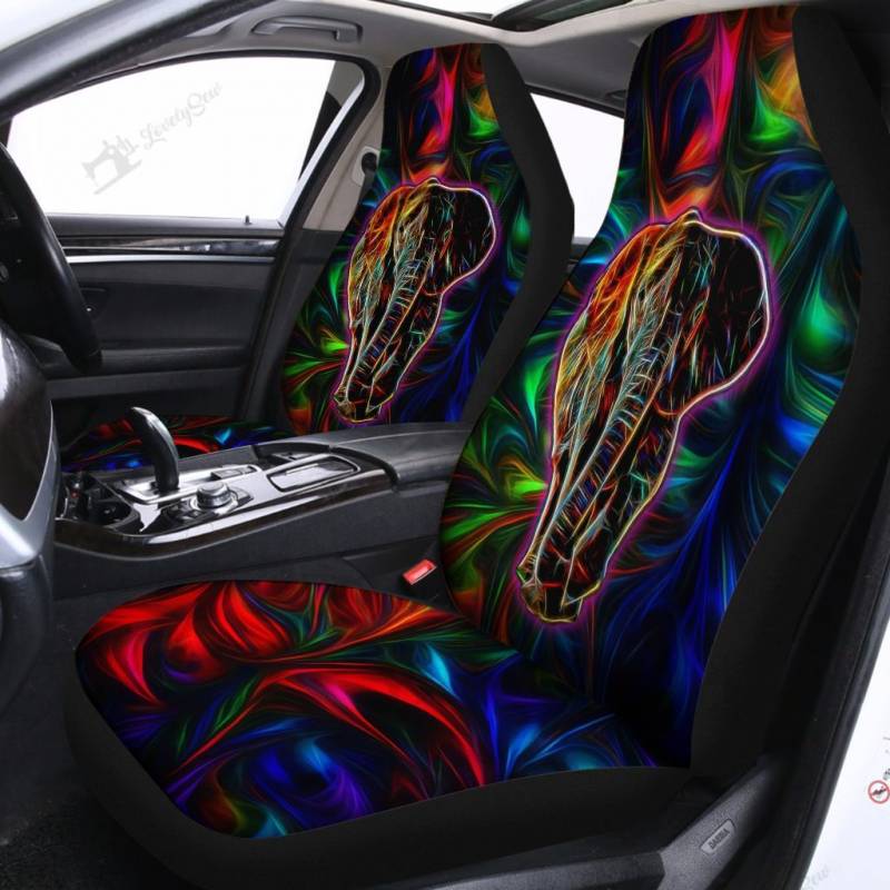 BIH0315 Elephant Light Color Car Seat Covers