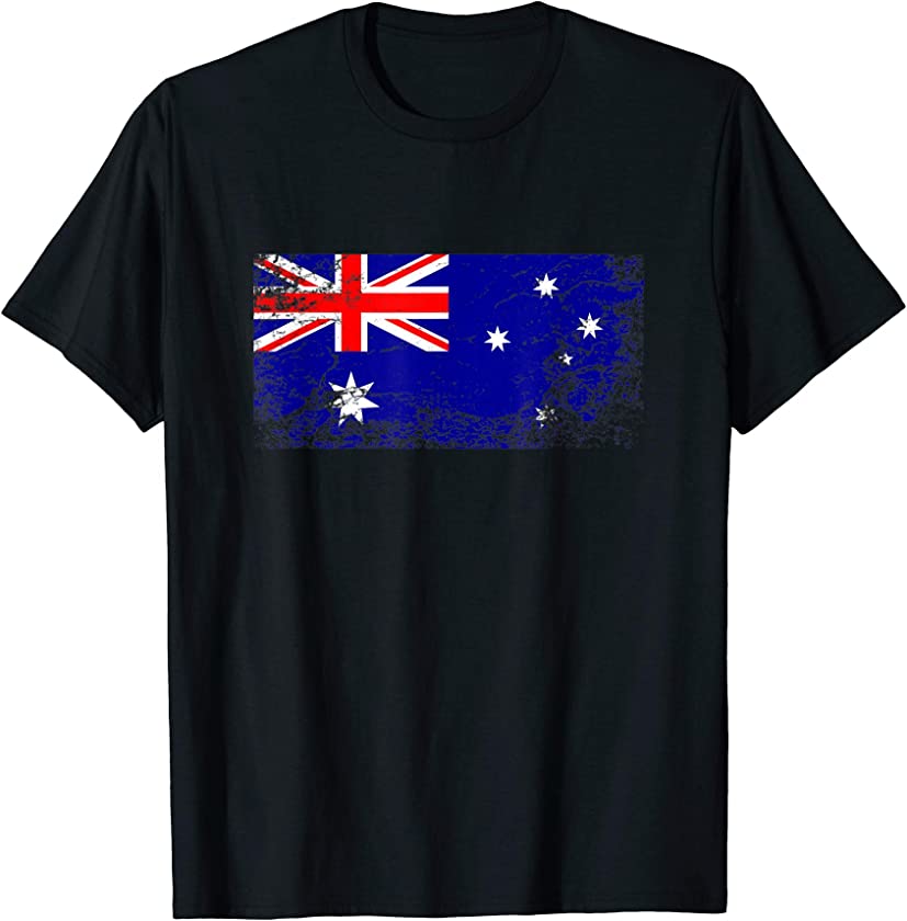 Australia National flag vintage patriotic gift T-Shirt