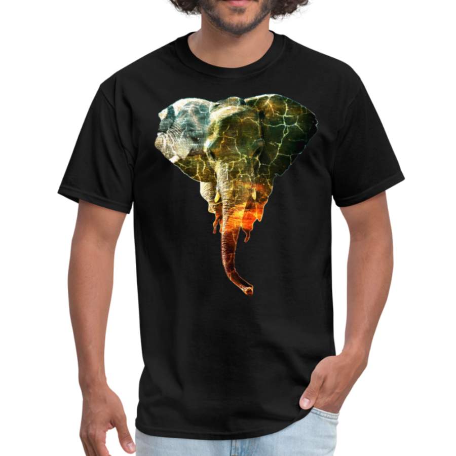 Elephant t-shirt - Animal Face T-Shirt