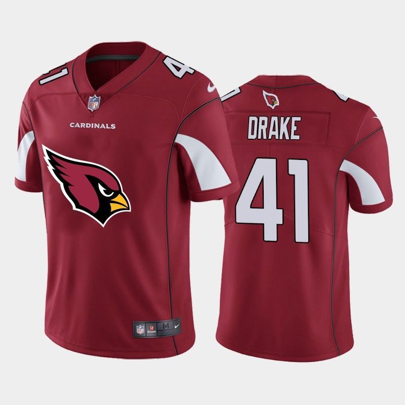 Arizona Cardinals Kenyan Drake #41 NFL 2020 Garnet Jersey