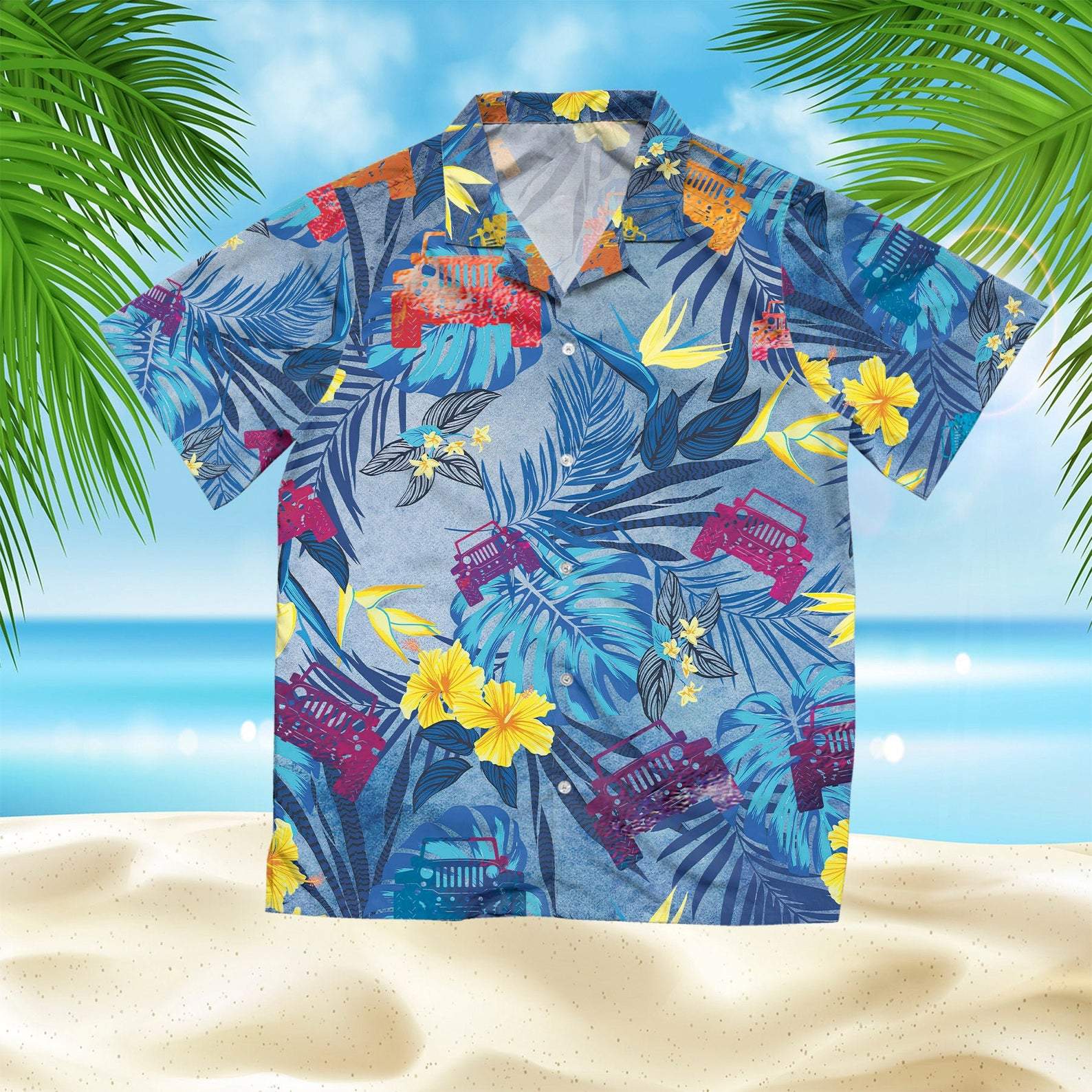 Summer Vibe Tropical Hawaiian Shirt – For Men And Women