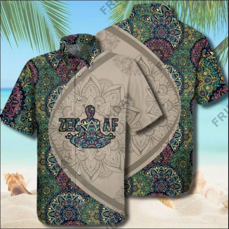 Zen Af Yoga hawaiian shirt – dnstyles