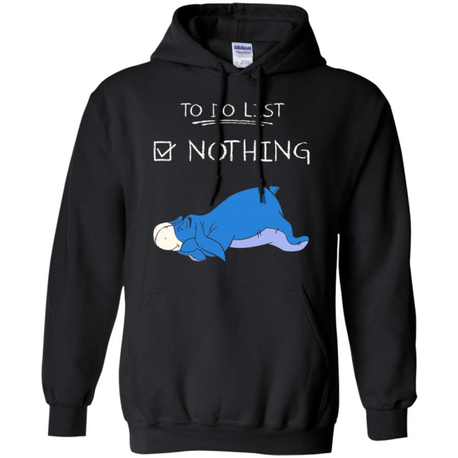 AGR To Do List Nothing Eeyore Winnie The Pooh Hoodie