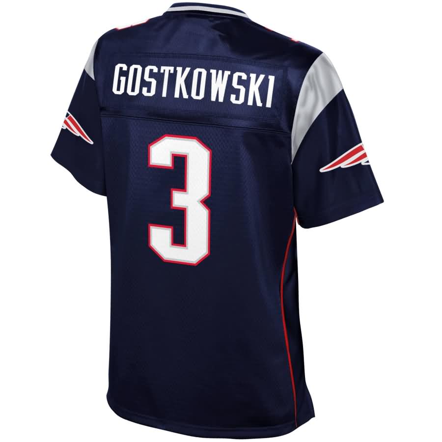 Womens New England Patriots Stephen Gostkowski NFL Pro Line Navy Team Color Jersey