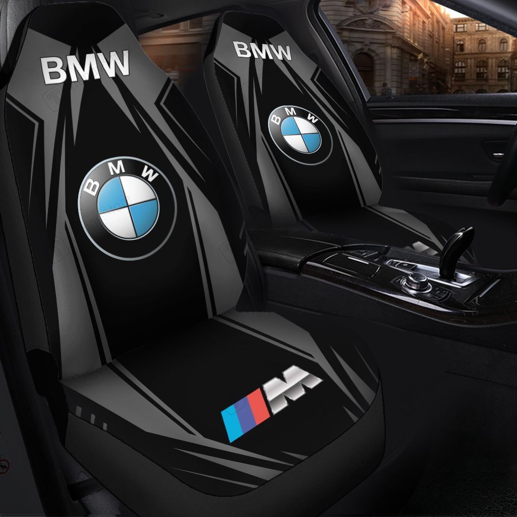 Bmw Car Seat Cover Set Of 2 Ver 5 Grey Redditprint Ndp Store 2933