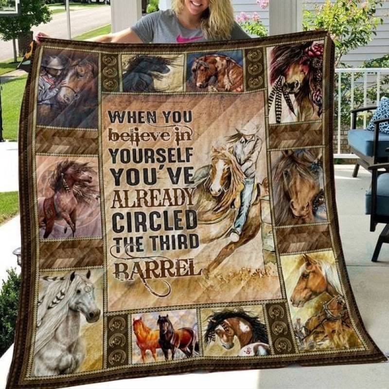 Tlmus Horse Quilt Blanket Ver 8