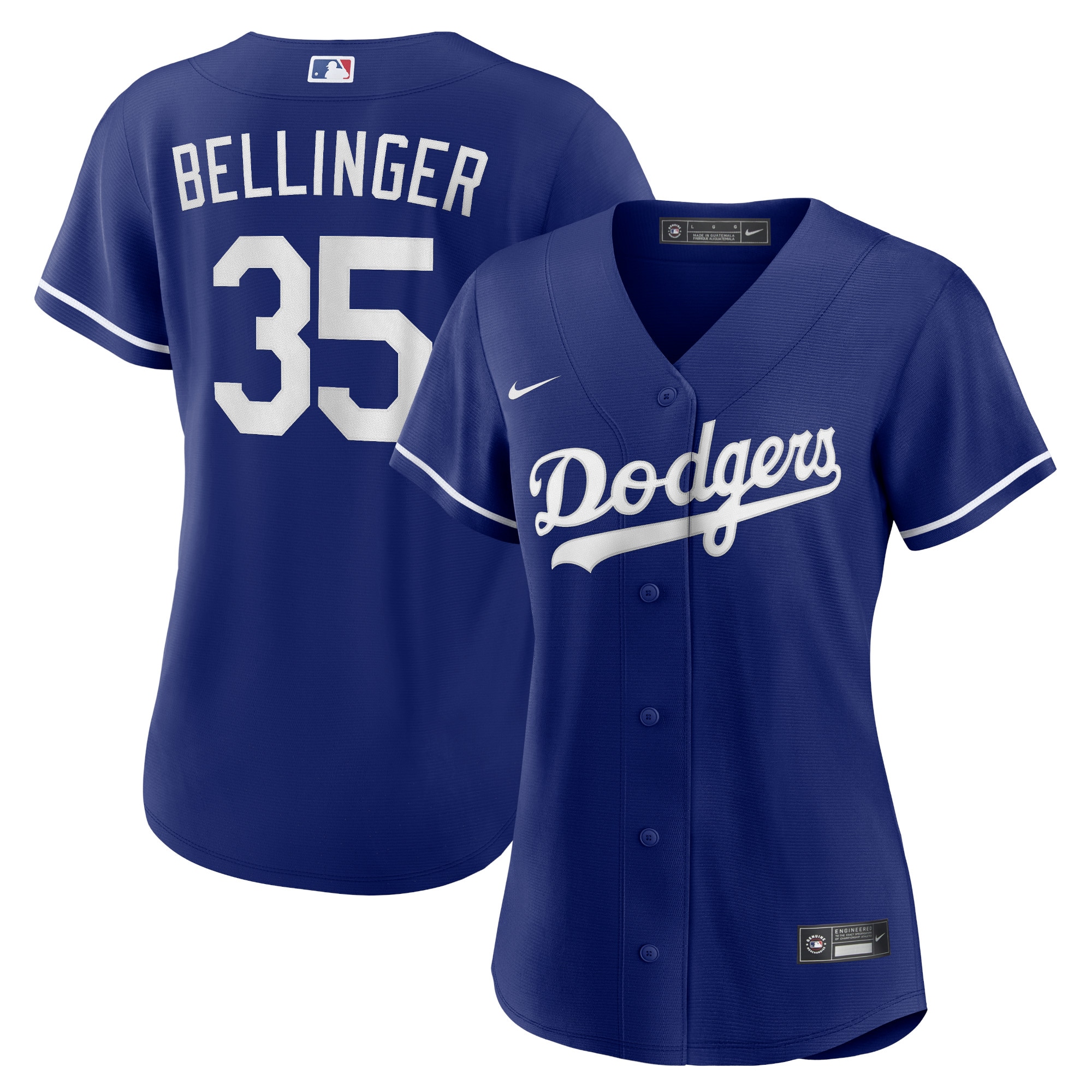 Women’s Los Angeles Dodgers Cody Bellinger Royal Alternate Player Jersey