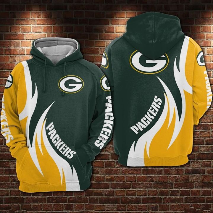 Green Bay Packers 3D Printed Hoodie/Zipper Hoodie 27