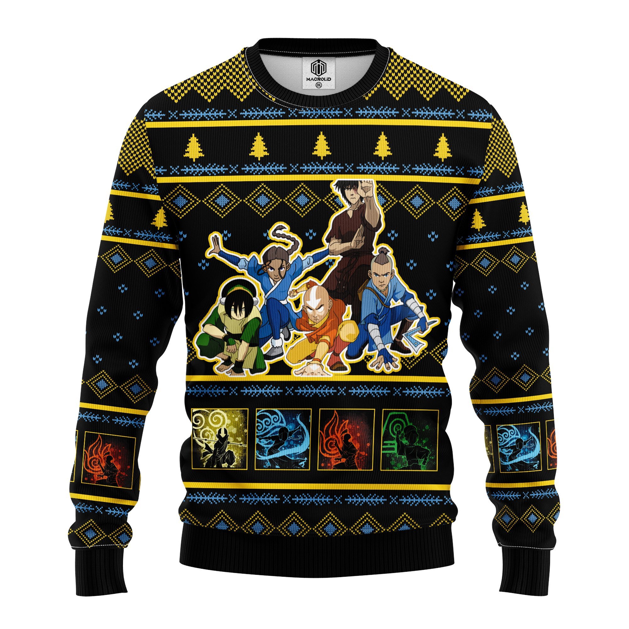 avatar last airbender ugly christmas sweater – Amazing Gift idea – thanksgiving gift