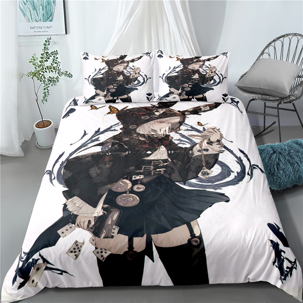 Peckshirt Anime Joker Pillow Case 3D Bed Duvet Covers Sets Bed Set Bedding - Print In Your Way
