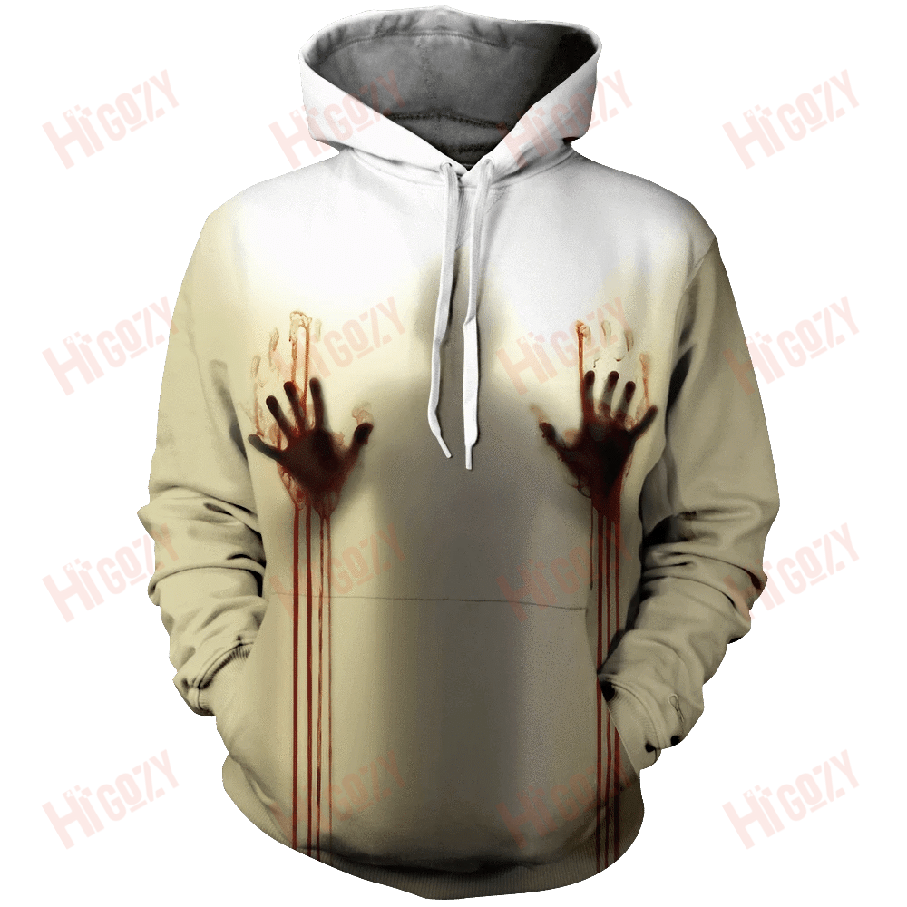 Bloody Zombie Unisex Pullover Hoodie – Tac59