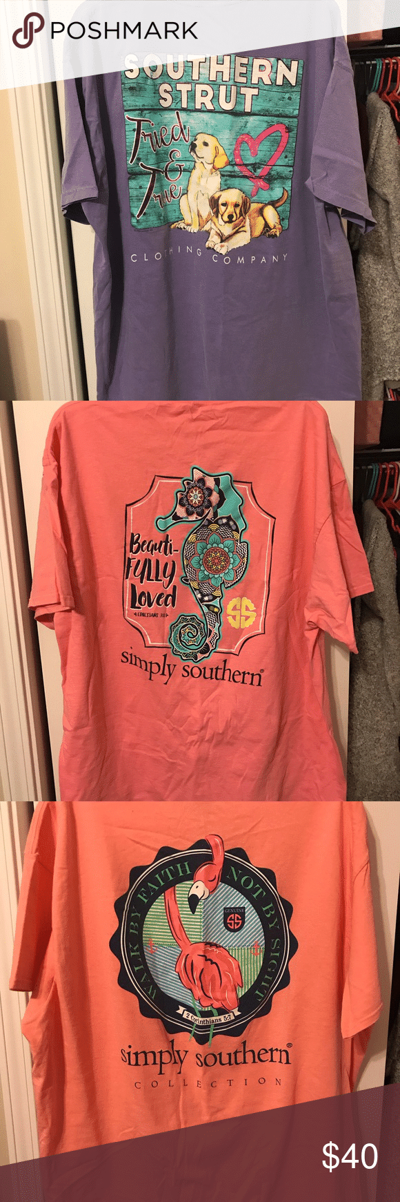 Simply Southern And Comfort Colors The First 3 Pictures Are Simply Southern Brand And The Shirt