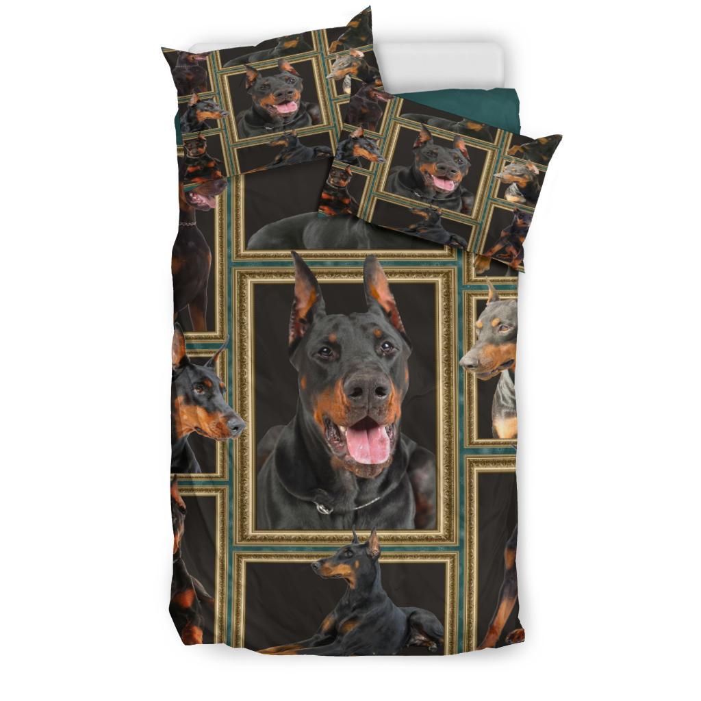 Doberman Bedding Set – duvet cover and pillowcase set