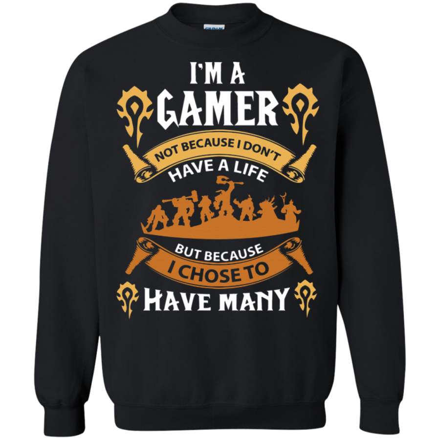 AGR A Gamer Has Many Lives Sweatshirt