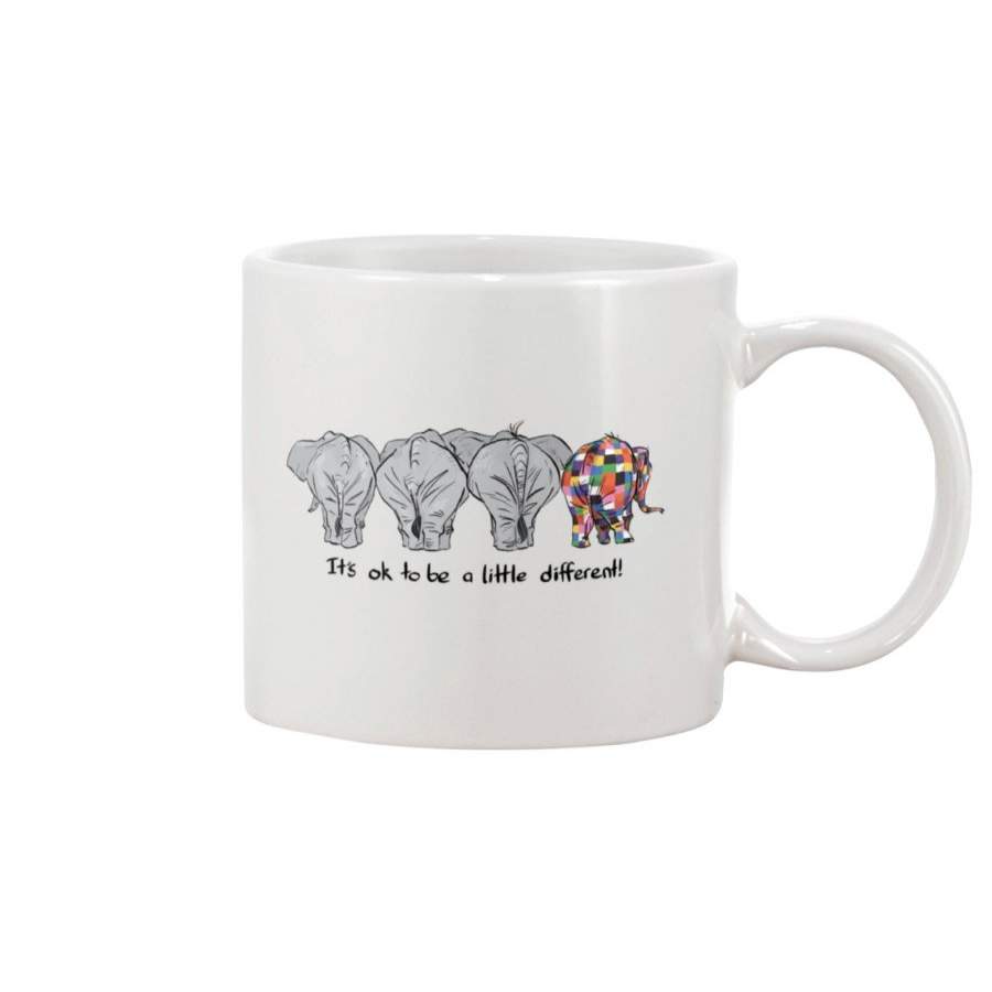 Its Ok To Be Different Elephant Limited Classic T-Shirt Mug