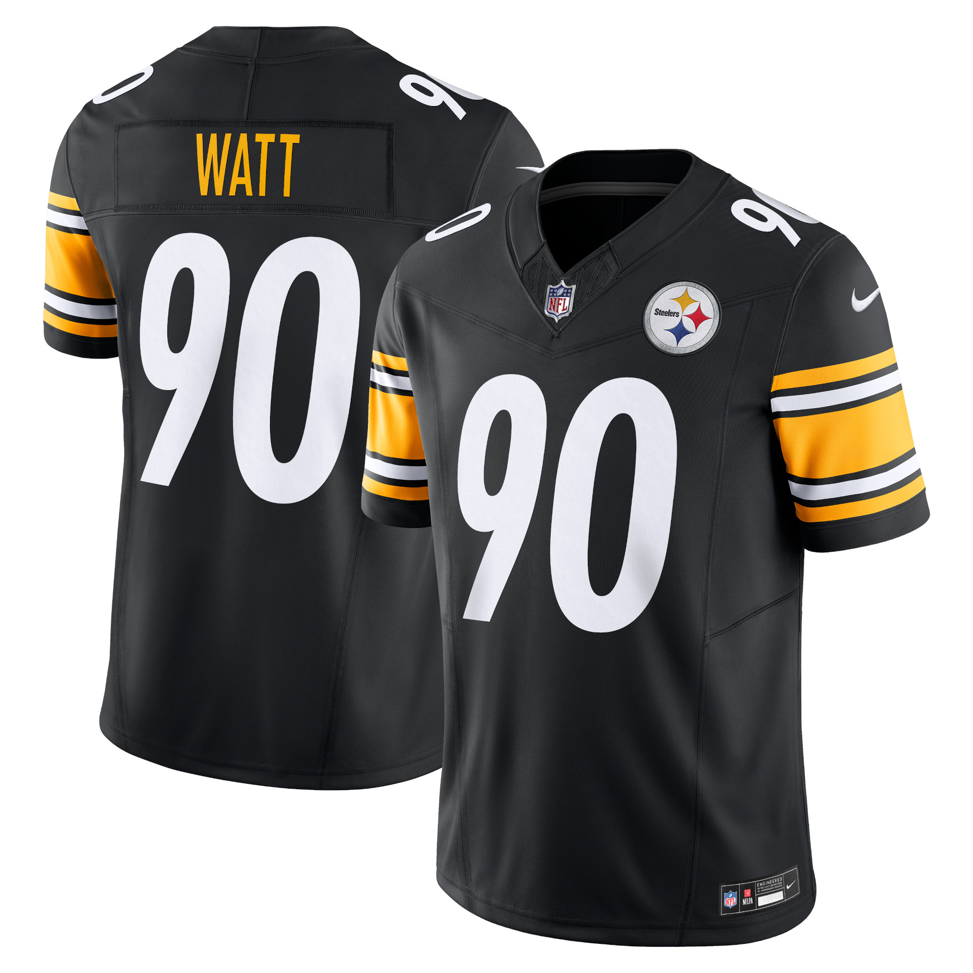 T.J. Watt Pittsburgh Steelers Vapor F.U.S.E. Limited Jersey – Black