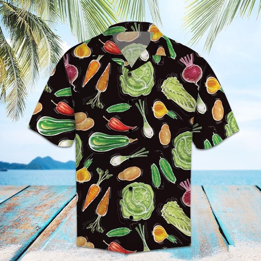 Vegan Aloha Hawaiian Shirt Colorful Short Sleeve Summer Beach Casual Shirt For Men And Women