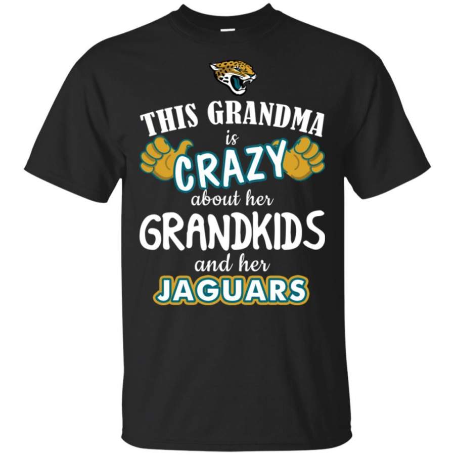 This Grandma Is Crazy About Her Grandkids And Her Jacksonville Jaguars T Shirt