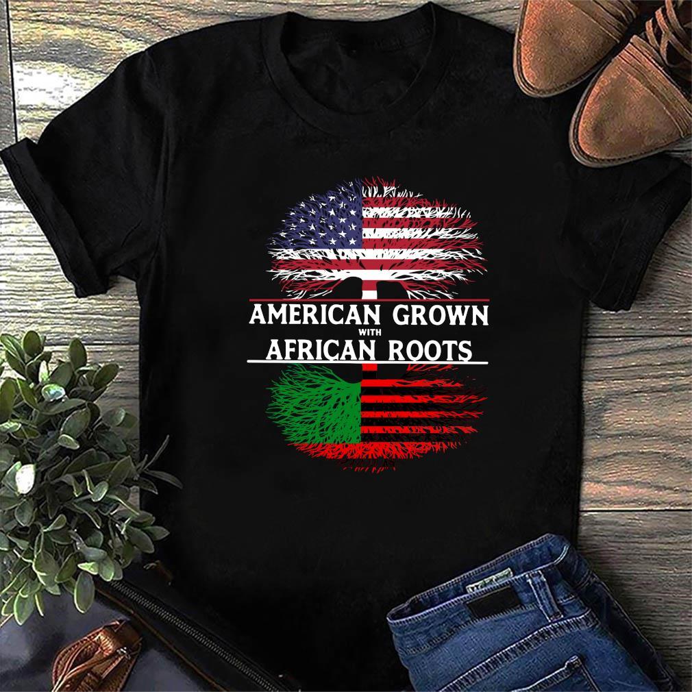 Tree American Grown With African Roots Unisex T Shirt | Adult | H7240