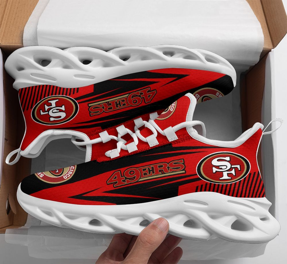 San Francisco 49Ers Yezy Running Sneakers Art 1923