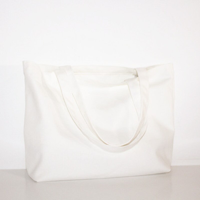 Women Canvas Shopping Bags Eco Reusable Shoulder Bag Large Capacity Handbag Fabric Cotton Bag for Women Portable Shopping Bags alx