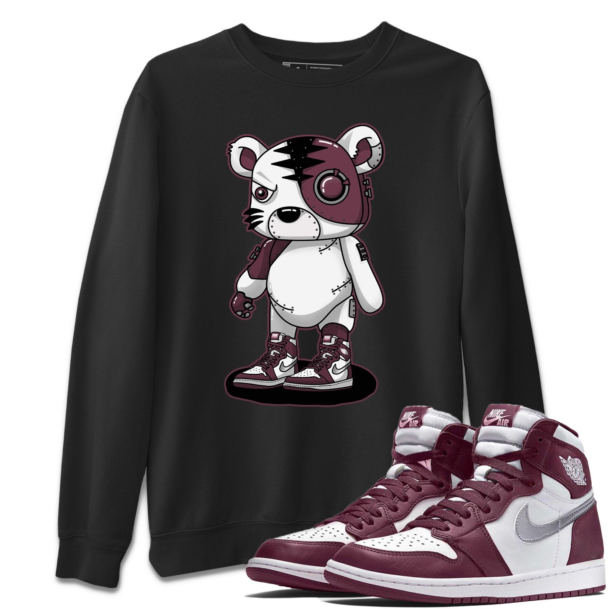 Cyborg Tiger Sweatshirt – Air Jordan 1 Bordeaux