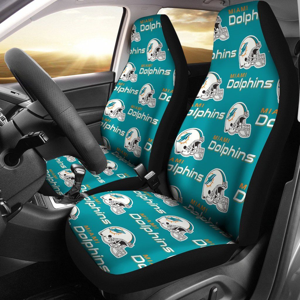 Miami Dolphins Car Seat Covers v2