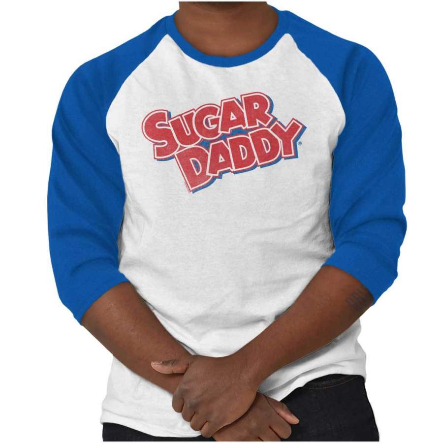 Vintage Sugar Daddy 3/4 Sleeve T-Shirt