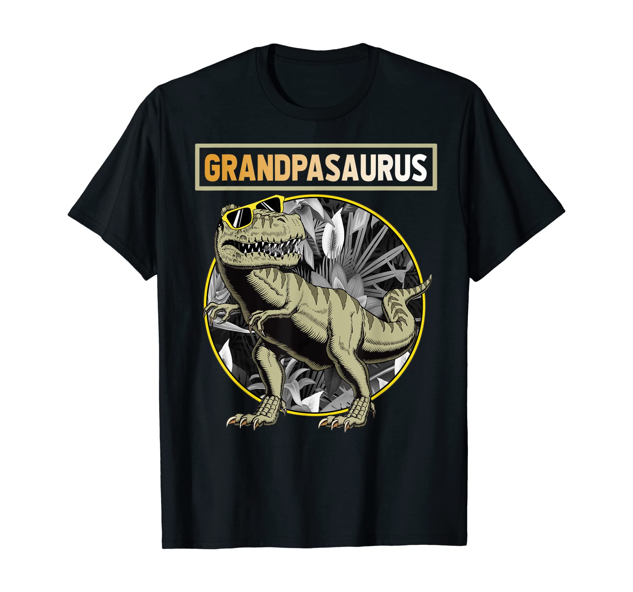 Grandpasaurus Grandpa Dinosaur Fathers Day Gift T-Shirt