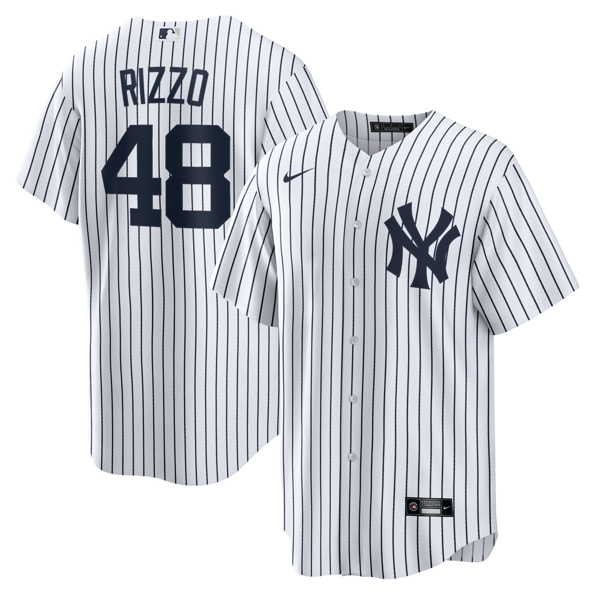 Men’s New York Yankees Anthony Rizzo White Home Official Player Jersey