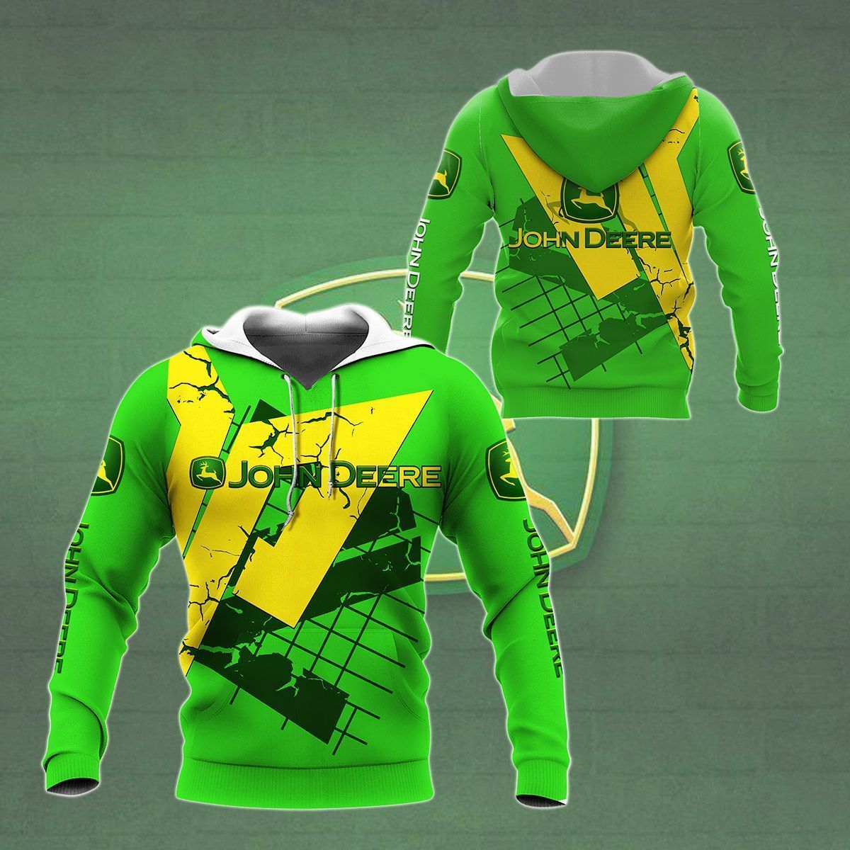 3D All Over  John Deere Shirts Ver 6