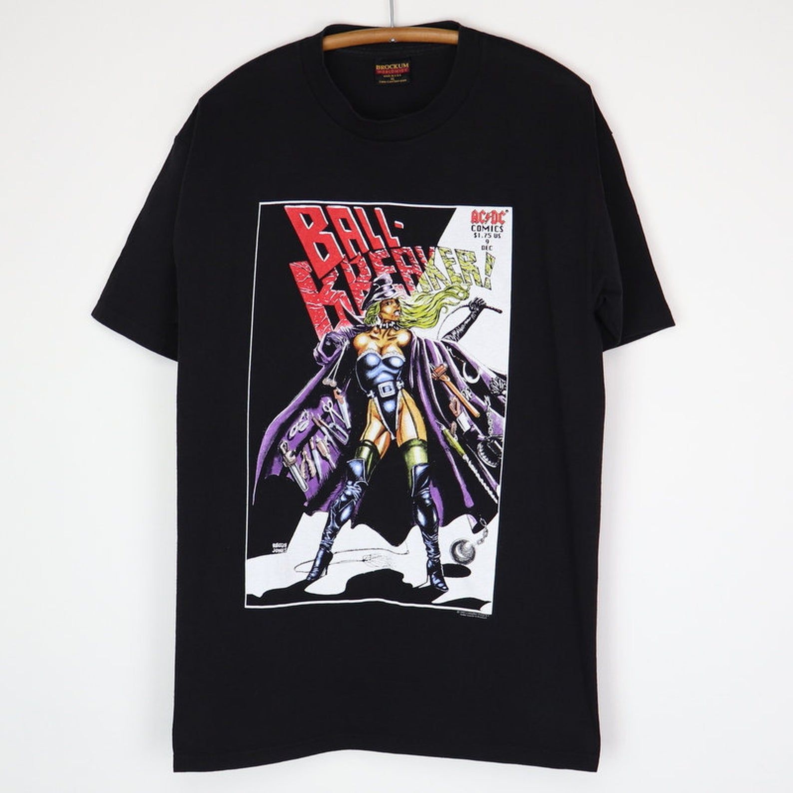 Vintage 1995 Acdc Ballbreaker Comic Shirt - Rockecho