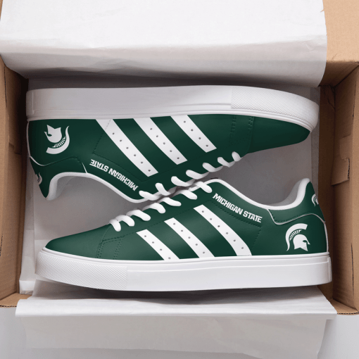 Michigan State 3D Over Printed Stan Smith Shoes