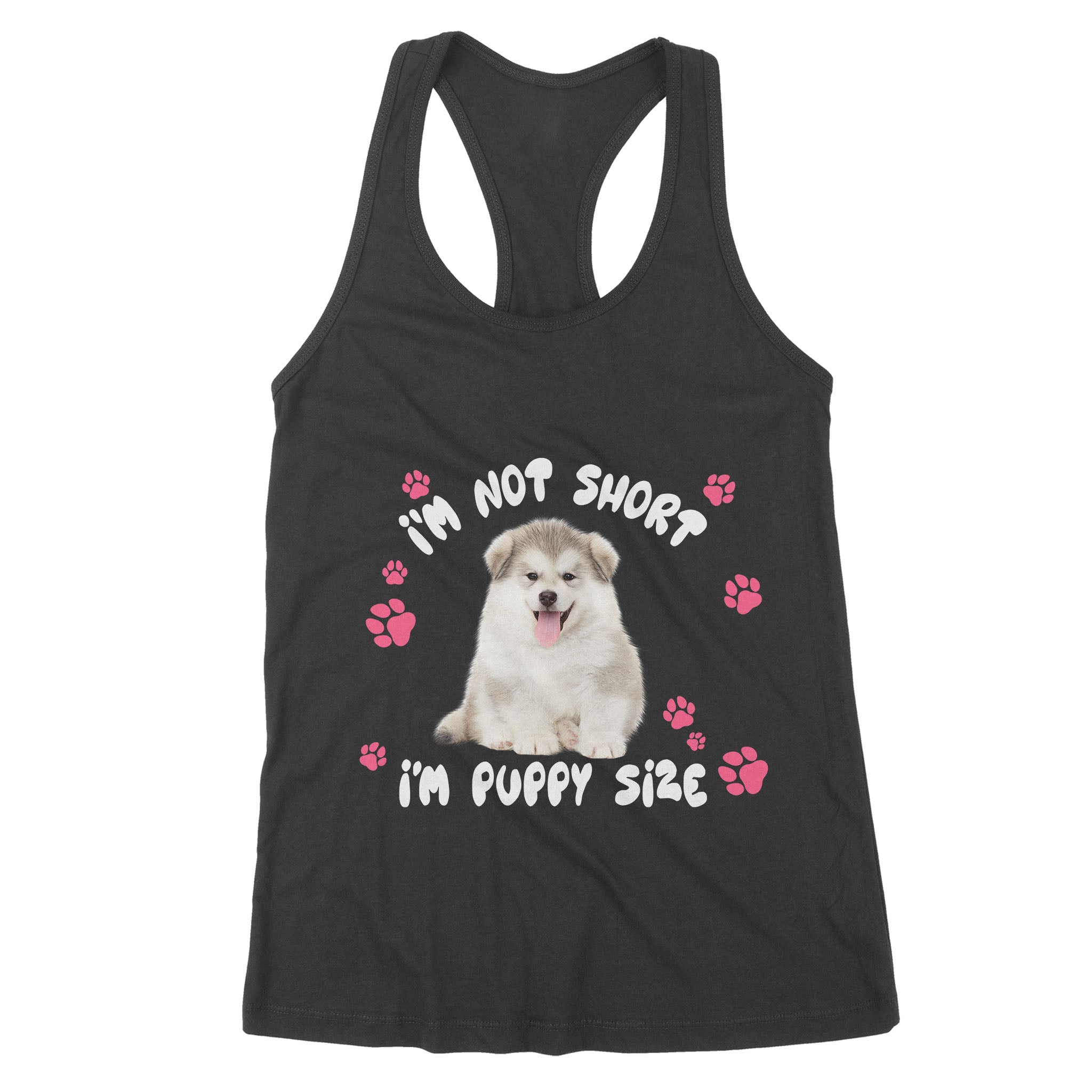 Puppy size Alaskan – Premium Women’s Tank –  Gift for you, gift for her, gift for dog lover, gift for alaska lover