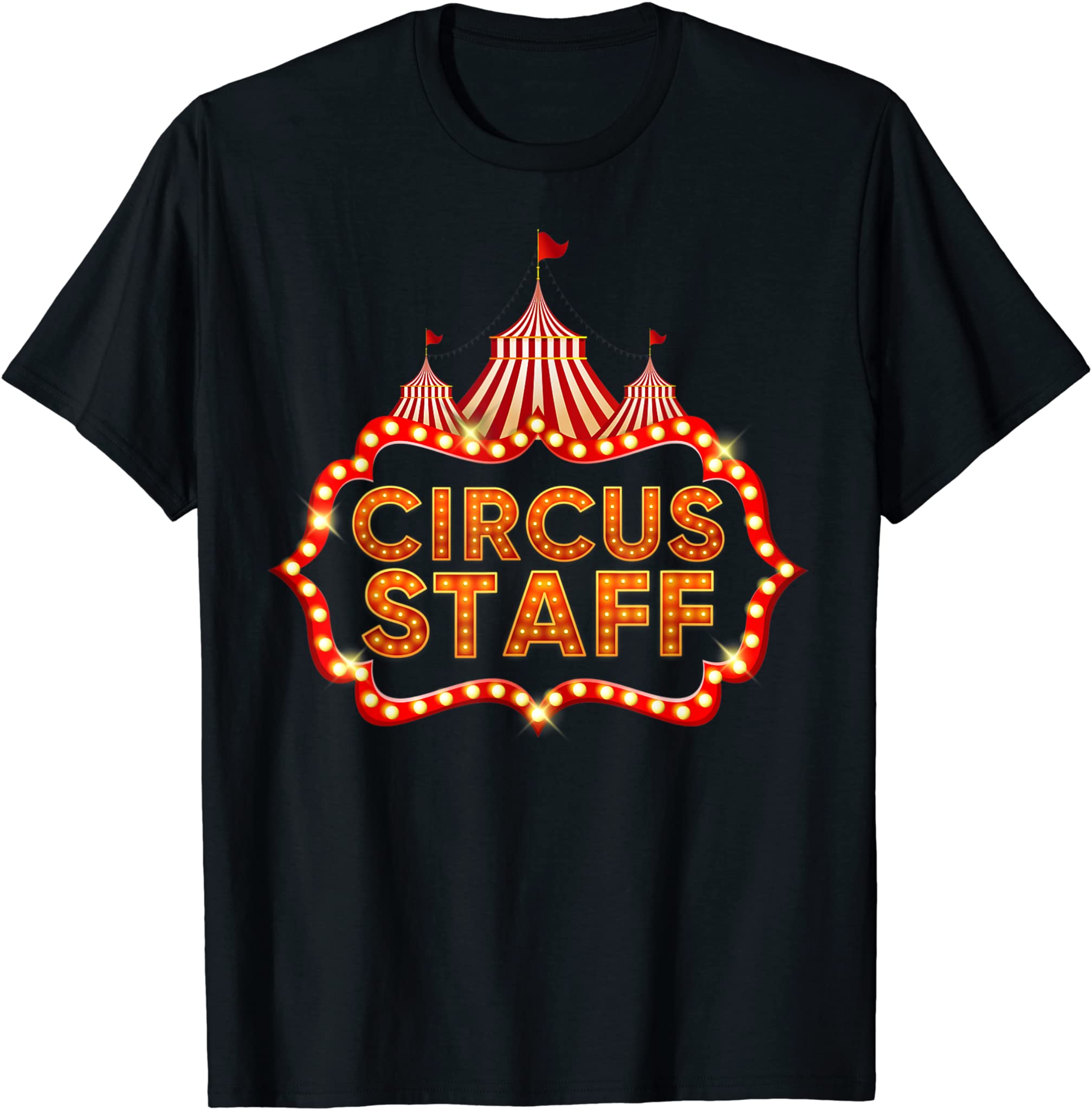 Circus Staff Funny Carnival Halloween Costume Men Women Kids T-Shirt