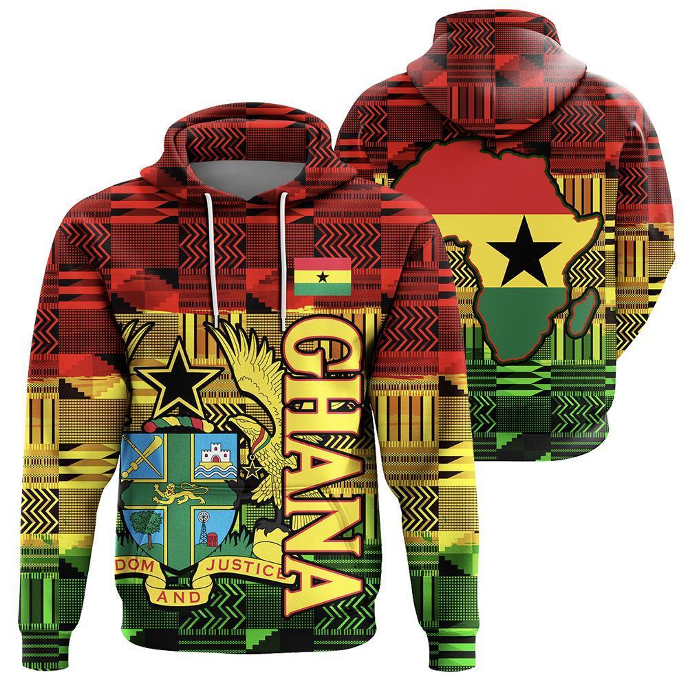 Greek Life Hoodie – Ghana Kente Pullover