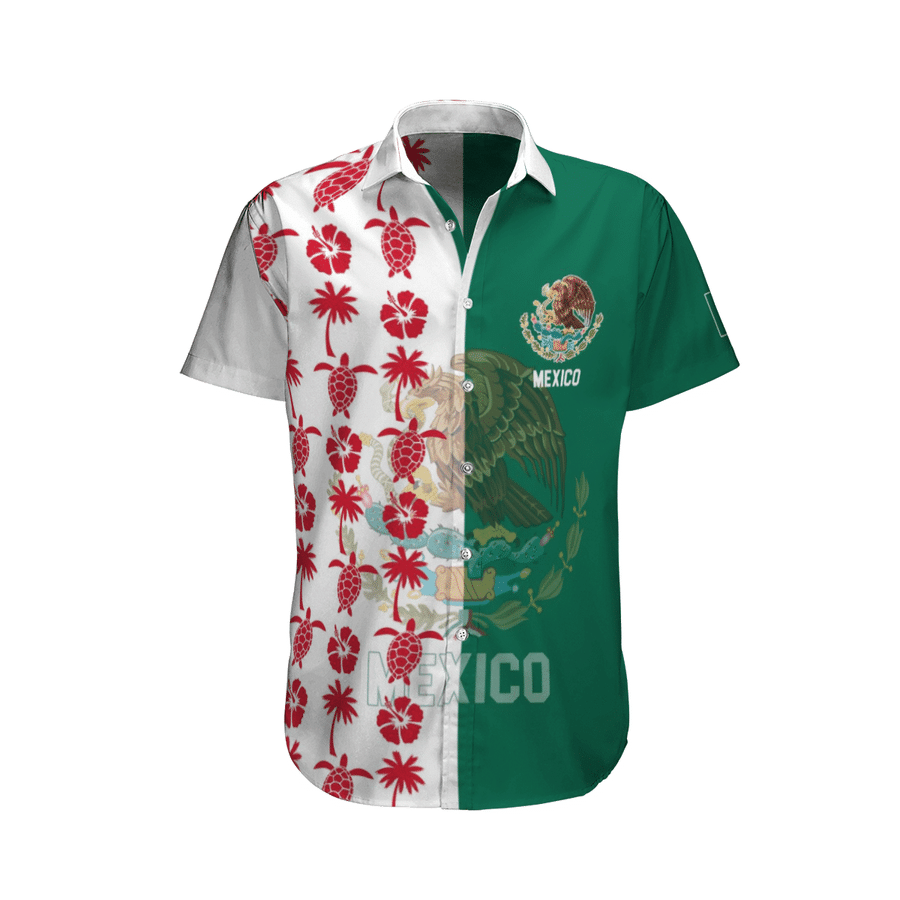 Mexico Turtle And Palm Hawaii Shirt For Men Women Ha106626