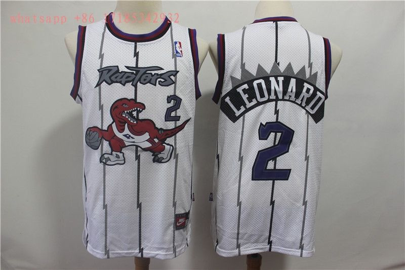 Toronto Raptors Kawhi Leonard #2 2020 NBA New Arrival White Jersey