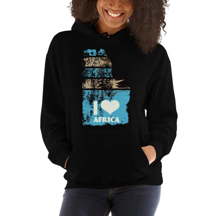 I Love Africa Women’s Hoodie