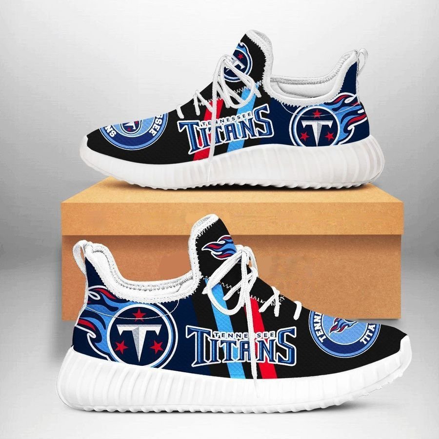 Tennessee Titans 2 Shoes White Shoes Fan Gift Idea Runnin