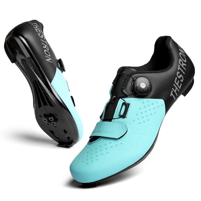 Mens Road Bike Cycling Shoes Compatible with SPD/Delta Cleats Indoor Racing Riding Bikes Peloton Shoes  Bicycle Sneaker