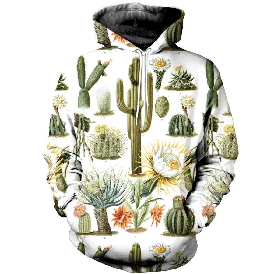 3D All Over Printed Cactus Have Flower Shirts