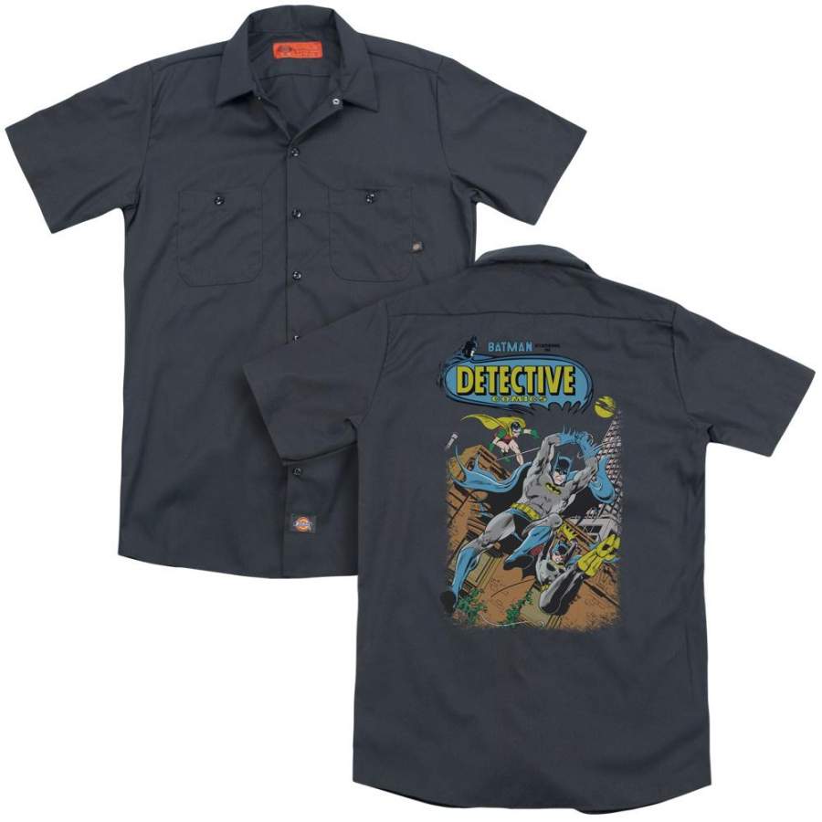 Batman – Detective #487 (Back Print) Adult Work Shirt