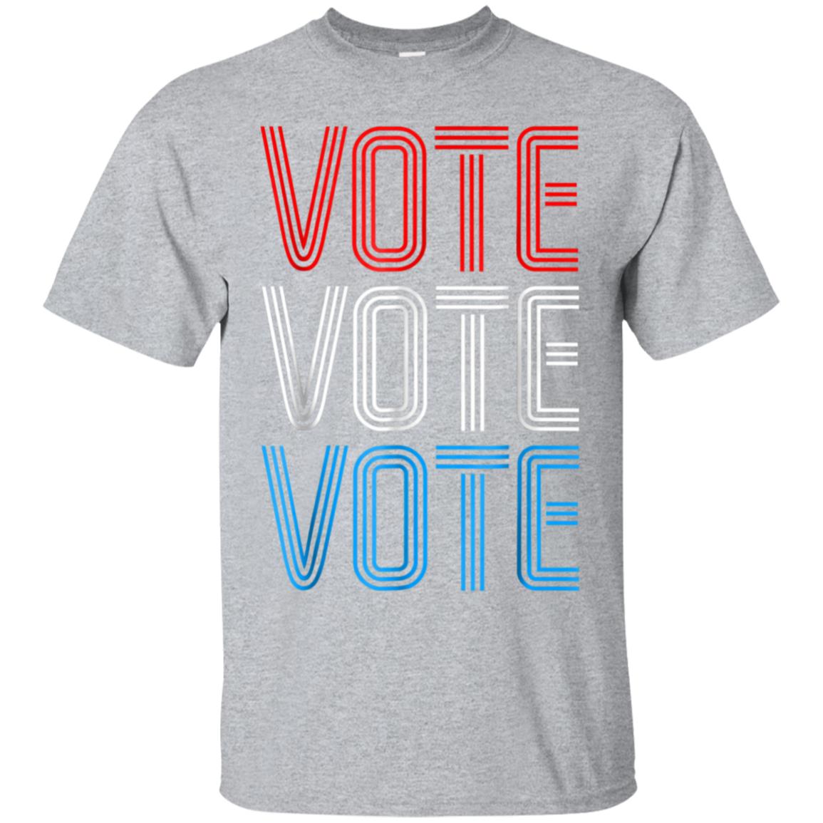 Vintage Vote (Midterm) Elections T-Shirt – Red-Blue-White