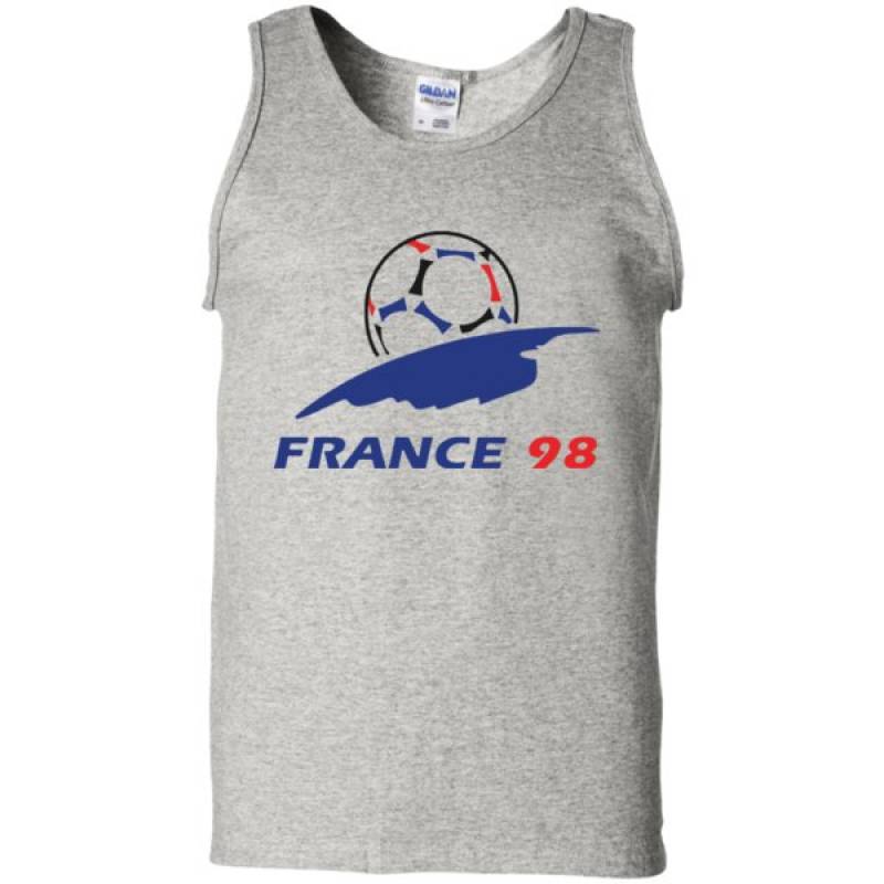 Order France World Cup 1998 Football Soccer Shirt Cotton Tank Top