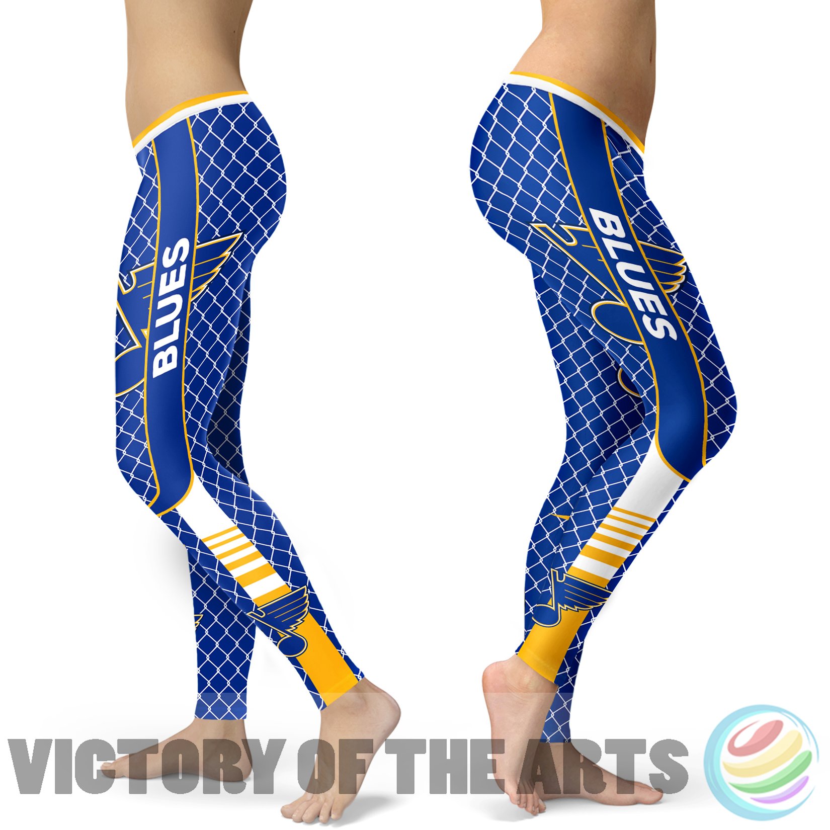 Amazing Line Circle Stylish Fashion St. Louis Blues Leggings